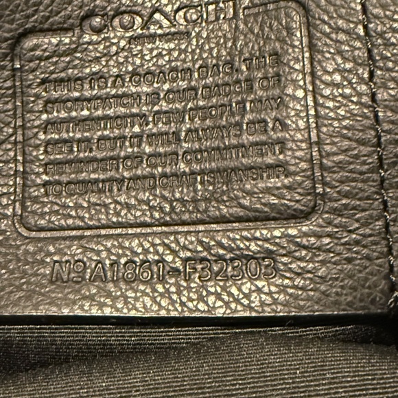 Coach Camo Leather Matching Set NWOT HTF Handbag Tote Crossbody Wallet - Picture 8 of 16